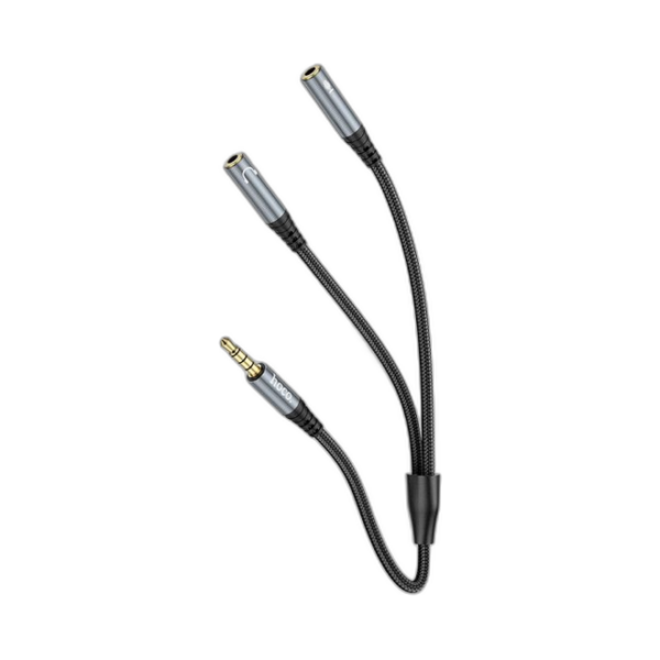 Hoco UPA21 3.5mm Headphone & Mic Splitter