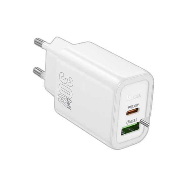 Hoco N63 Gentle PD30W + QC3.0 Charger Set