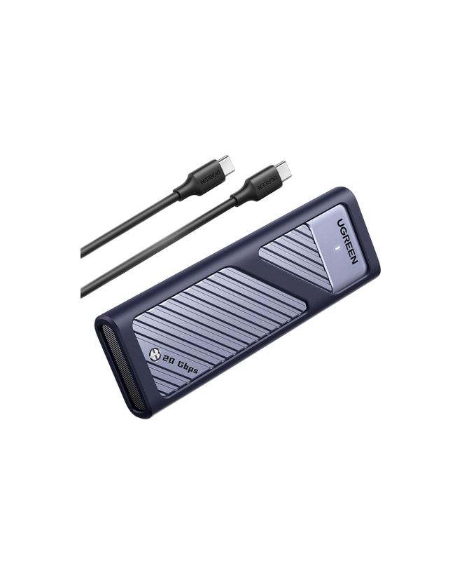 UGREEN M.2 NVMe &amp; SATA RGB SSD Enclosure — 20Gbps